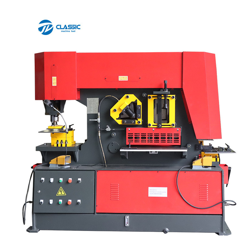 Factory direct sales Q35Y hydraulic ironworker machine shearing and punching machine