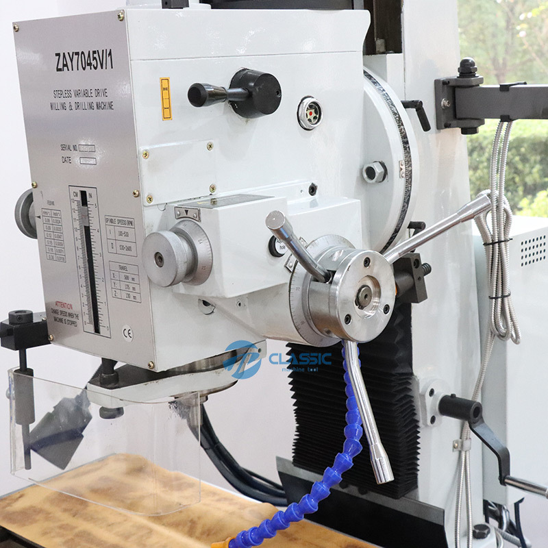 Factory price drilling machine  ZAY7045 multi purpose bench drilling and milling machine