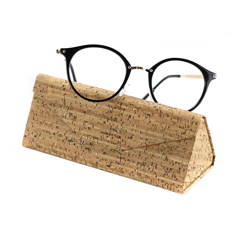 BSCI ISO Sedex FAMA ECO friendly Styles Light Weight High Quality Eco Designer Brand Cork Sunglasses Cases