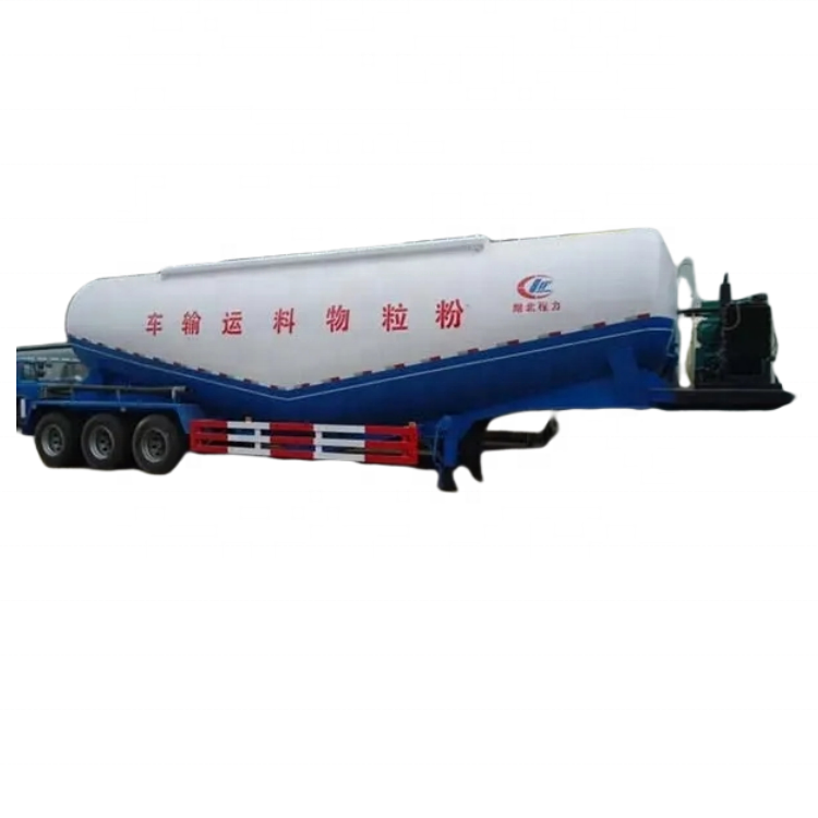 3 Axle V Type Bulk Cement Tank Fly Ash Cement Bulker Silo Tanker Pneumatic Semi Truck Trailer