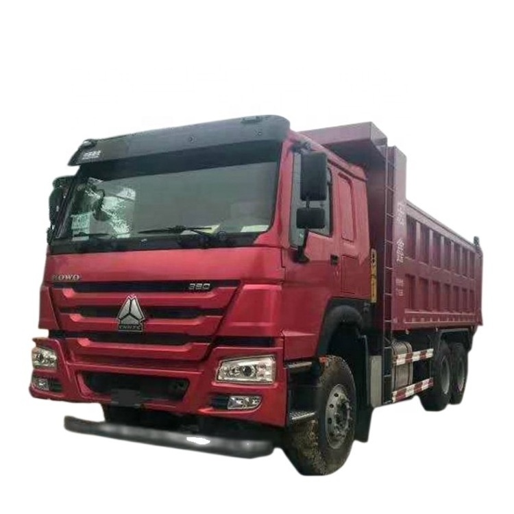 LHD/RHD 371hp howo dump truck 10 wheeler small off road dump trucks sale in angola