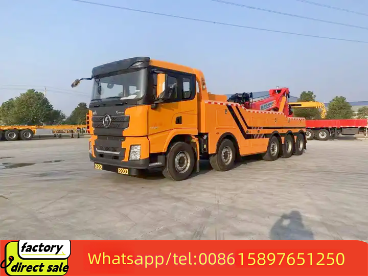 China Shacman rtr 70 Tons rotator Wrecker tow truck 20Ton Rotator Towing Wrecker Truck Tow Truck Wrecker for sale