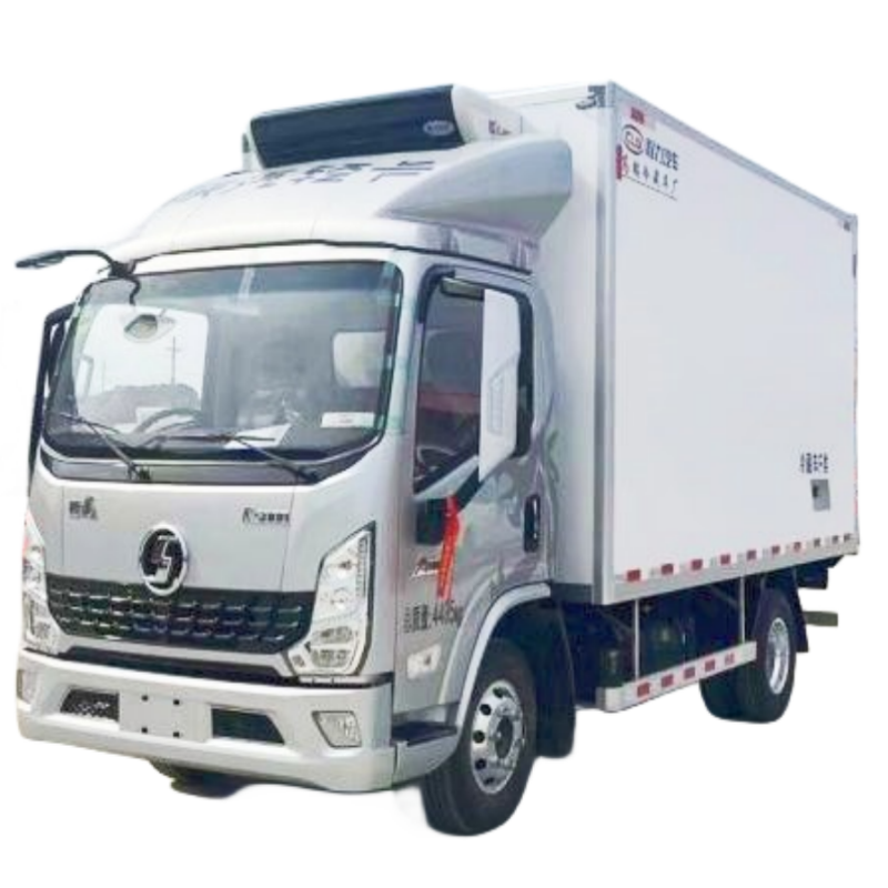 new truck refrigeration unit 19.5 cube 4m frozen food transportation mini cargo truck 12v refrigerator for truck for sale