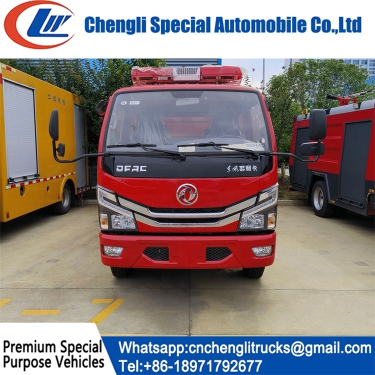 Dongfeng DFAC Isuzu 4X2 Mini Electric car Fire Truck Price for Sale