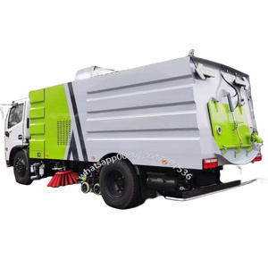 Vacuum Road Sweeper Truck Street Cleaning Vehicle with I-SUZ-U truck