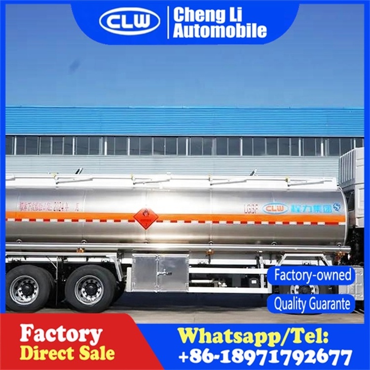 Hot Sale Dongfeng Aluminum Fuel Tanker  8x4 25000 liters Fuel Tank Truck for sale