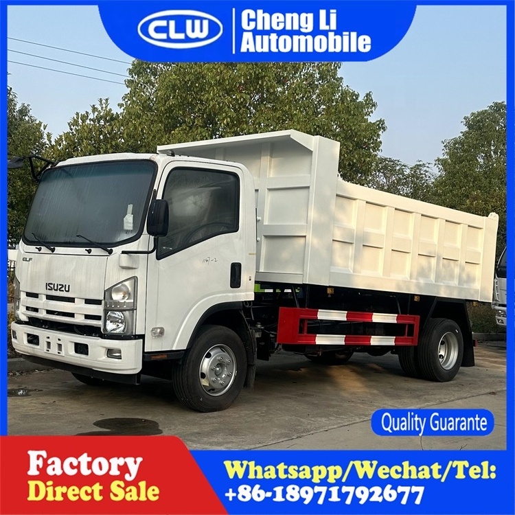 Japan Isuzu Dumper Truck 6 Wheeler 4x2 Dump Tipper Truck for sale