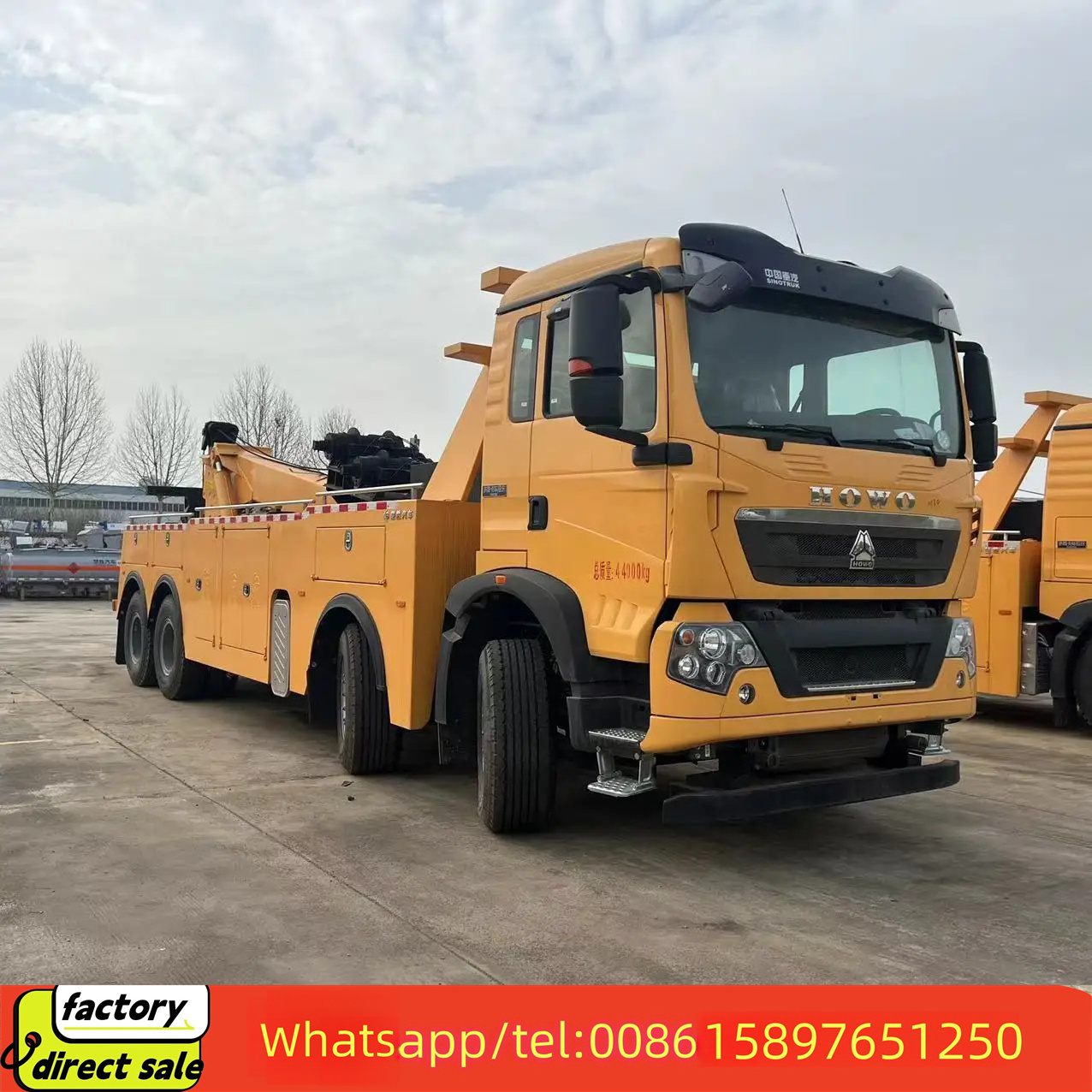 2024 Sinotruk HOWO Best price new brand Wrecker Truck Euro 3 Tow Truck Wrecker Body heavy wrecker towing truck for sale