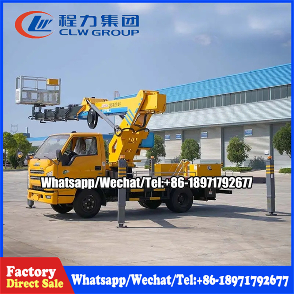 Factory price Dongfeng 25meters Aerial Working Platform Truck Lift Bucket Truck for sale