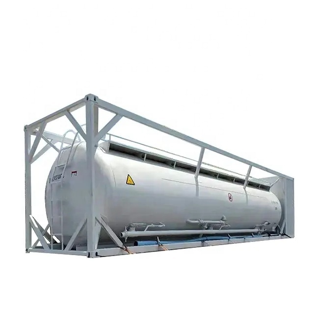 40ft Powder Bulk Cement Iso Tank Container price Fly-Ash Transport Tanker Containers