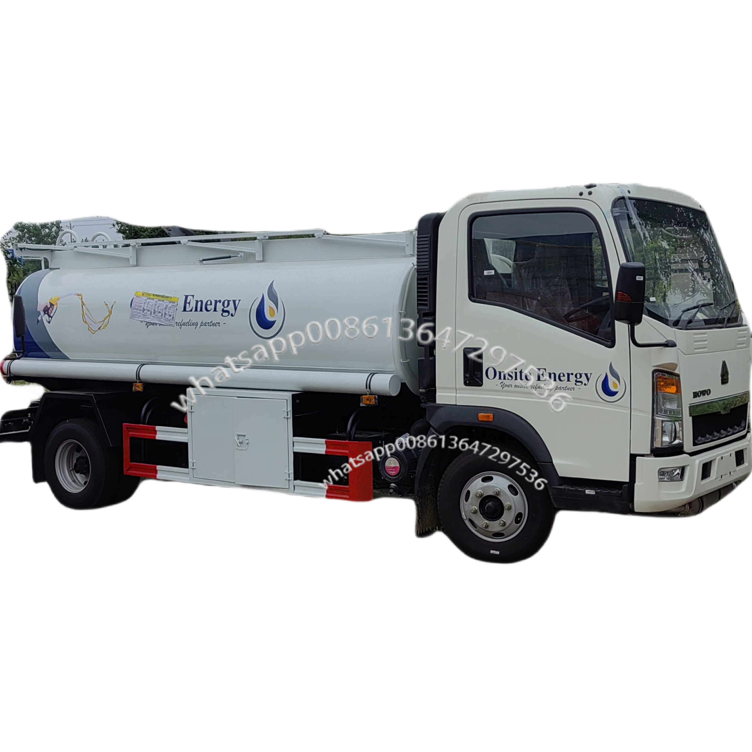 Mini diesel cooking oil tank 5000 liters fuel transport tanker truck