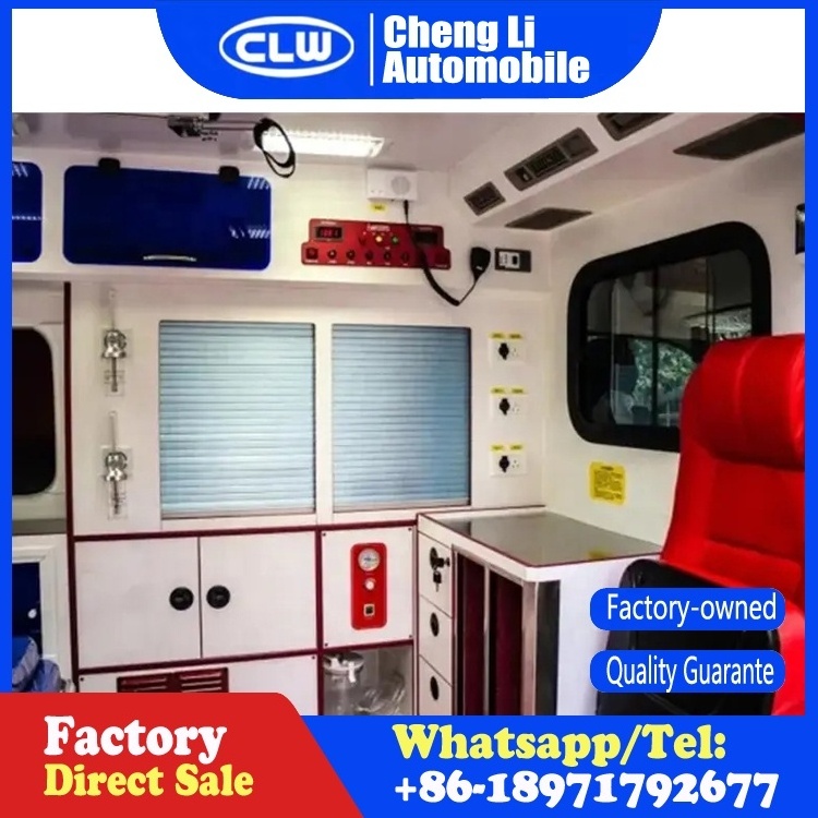 New Cheap price Emergency Hospital Ambulance Vehicle Monitoring ambulance car for sale in Nepal