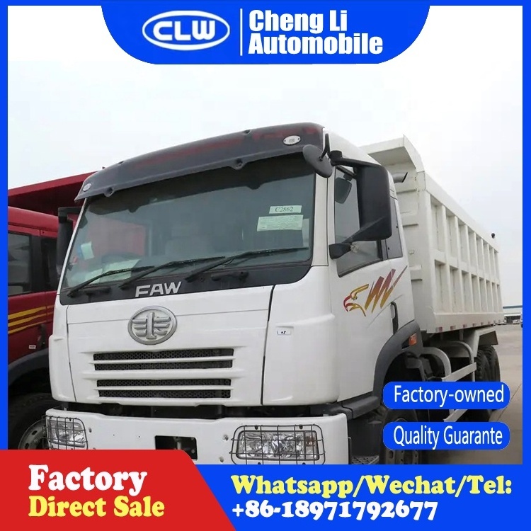 Faw 10 Wheeler Tipper Truck Price 6x4 30t Dump Lorry For Sale