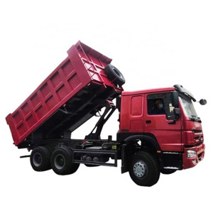 LHD/RHD 371hp howo dump truck 10 wheeler small off road dump trucks sale in angola