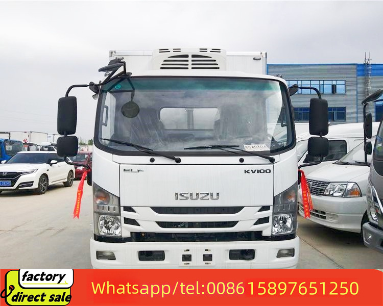 truck refrigerator thermo king refrigerator truck refrigerated Live Seafood fish transport truck for sale