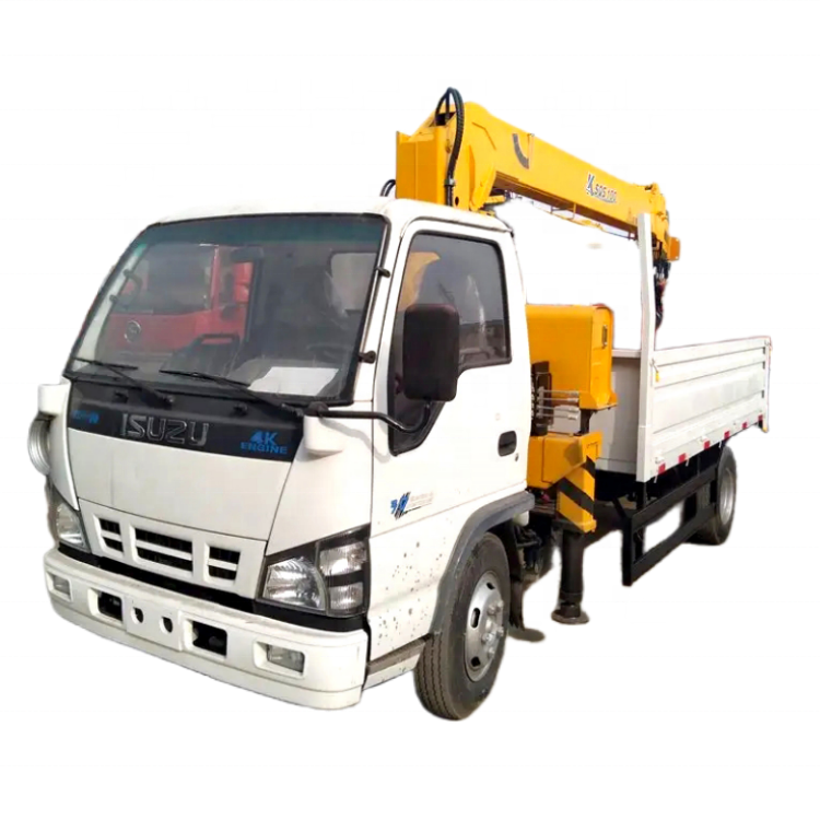 New Isuzu Mini 1 ton to 3.5 ton boom truck mounted crane for sale