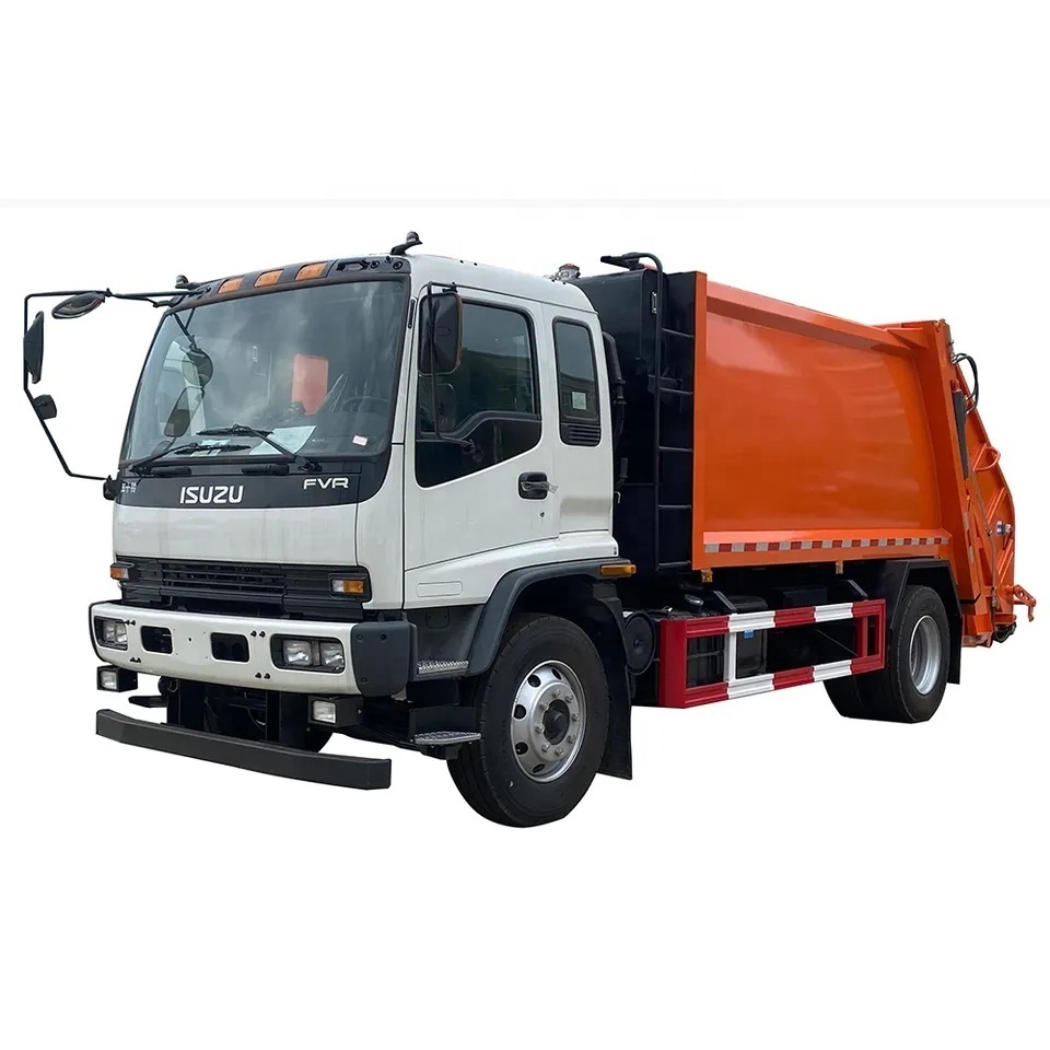 Japan Isuzu FVR 10-12 Cbm Refuse Compactor Garbage Truck for sale