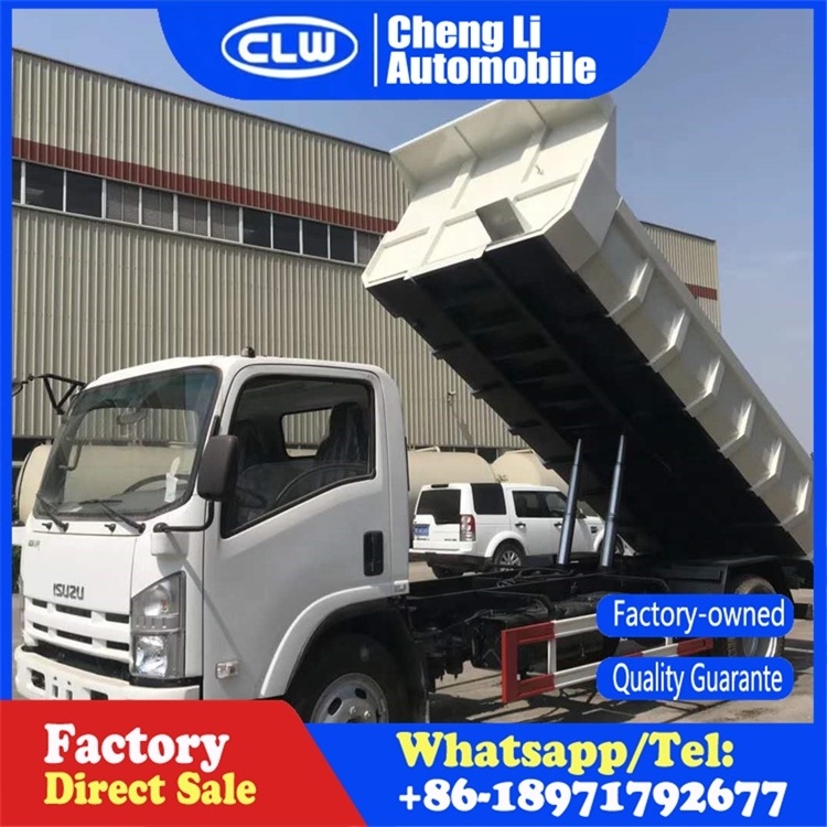 Mini Isuzu 4x2 single-axle dump garbage truck 10 ton  for sale