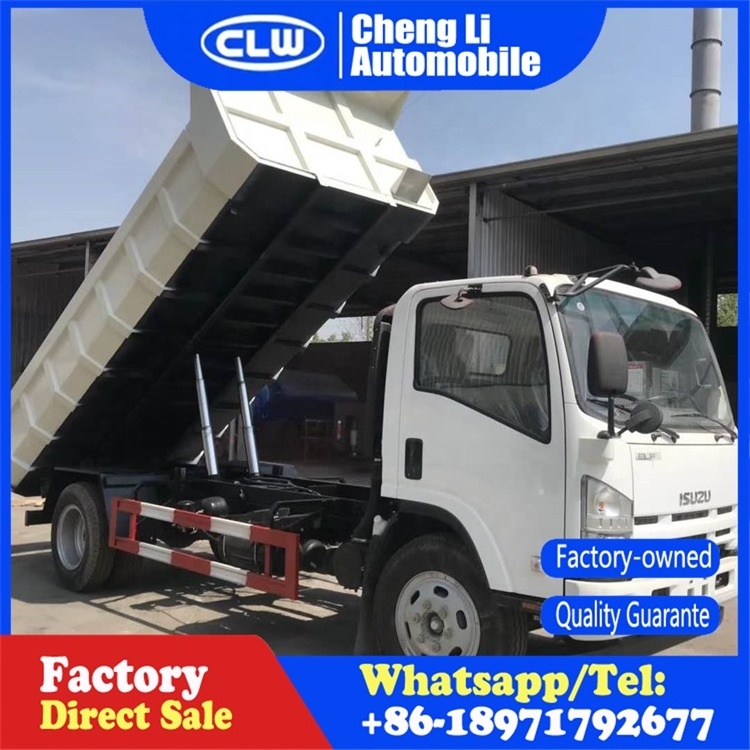 Mini Isuzu 4x2 single-axle dump garbage truck 10 ton  for sale