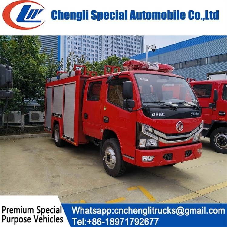 Dongfeng DFAC Isuzu 4X2 Mini Electric car Fire Truck Price for Sale