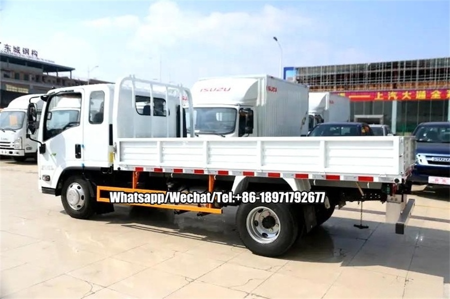 Hot sale Isuzu 4x2 5ton to 10ton lorry truck Small cargo box trucks for sale