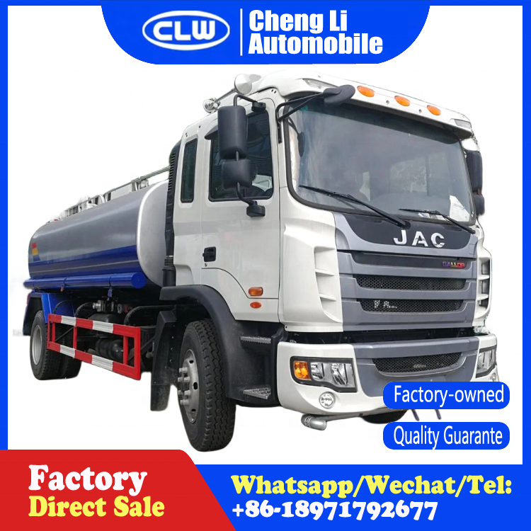 Low price JAC 4X2 12000liters Water Truck 10cbm Water Tank Tanker Truck for sale