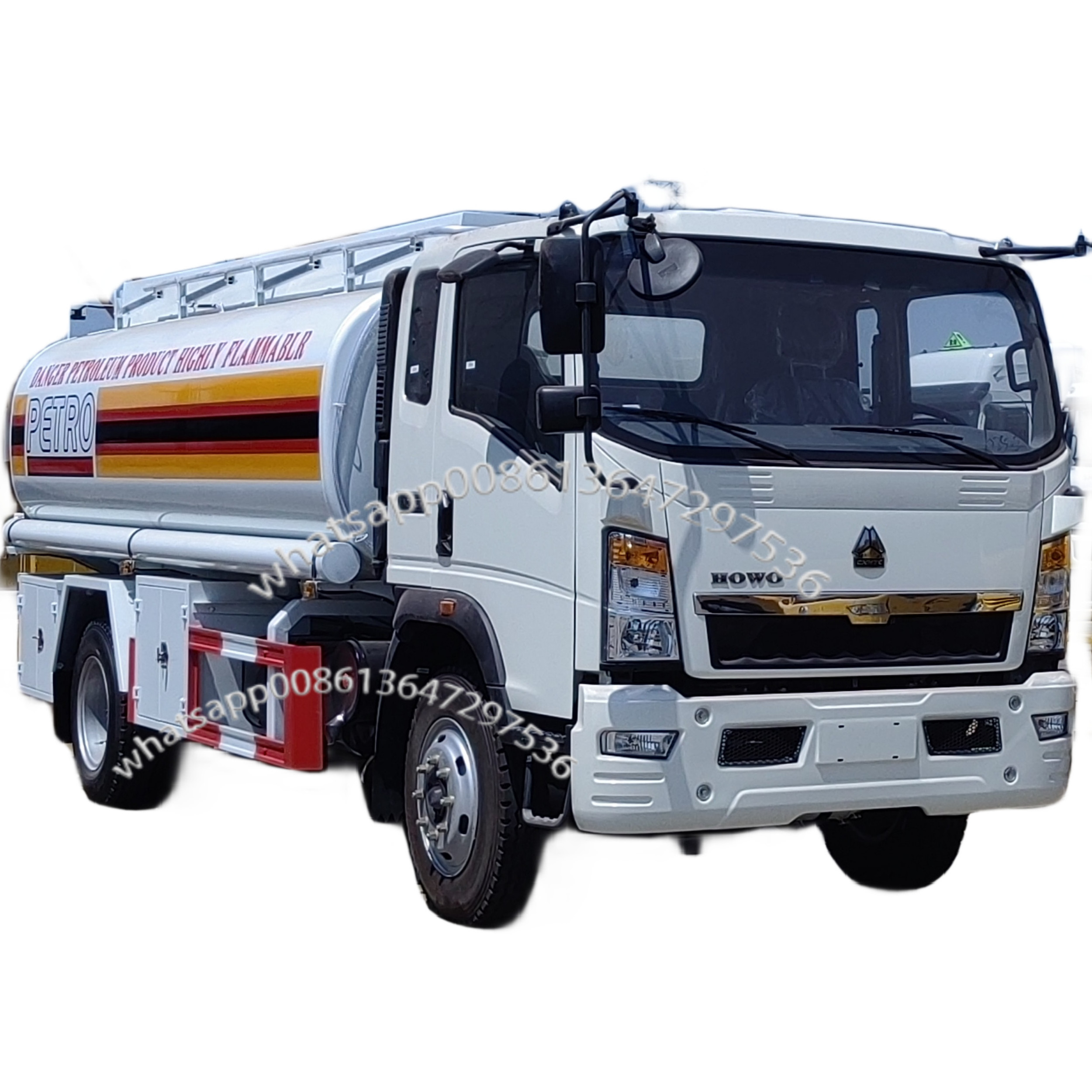 Mini diesel cooking oil tank 5000 liters fuel transport tanker truck