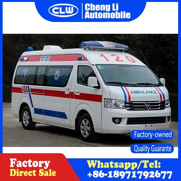 New Cheap price Emergency Hospital Ambulance Vehicle Monitoring ambulance car for sale in Nepal