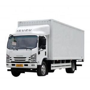 Factory Price ISUZU 700P 10 ton Mini Van Cargo Truck 4x2 Box Cargo Truck For Sale