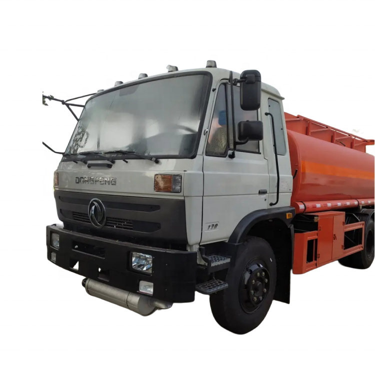 Low price Dongfeng 4x2 10 cubic meters fuel tank truck oil tanker truck for sale