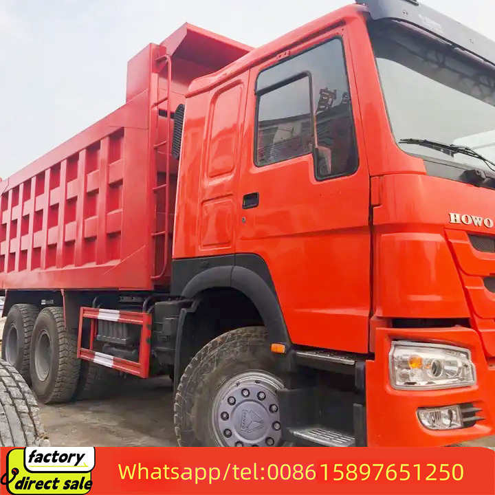 371HP Sinotruck Howo Used Coal Dump Truck 6*4 Mini Dumper Truck For Sale