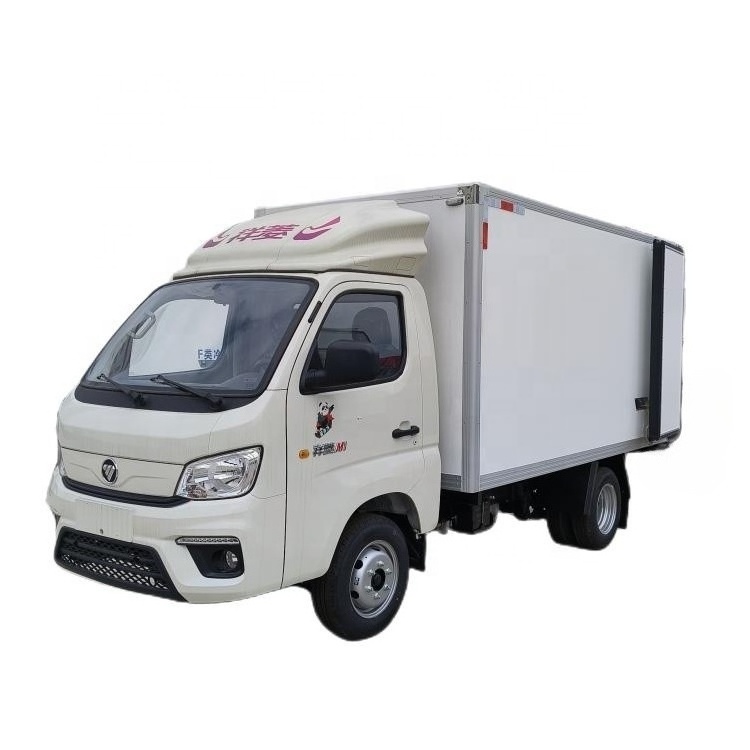 Foton Lhd Rhd 1.5ton Ice cream Refrigerated Van Freezer Refrigerator Box Transportation Delivery Truck for sale