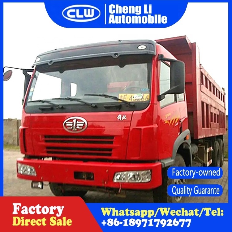 Faw 10 Wheeler Tipper Truck Price 6x4 30t Dump Lorry For Sale