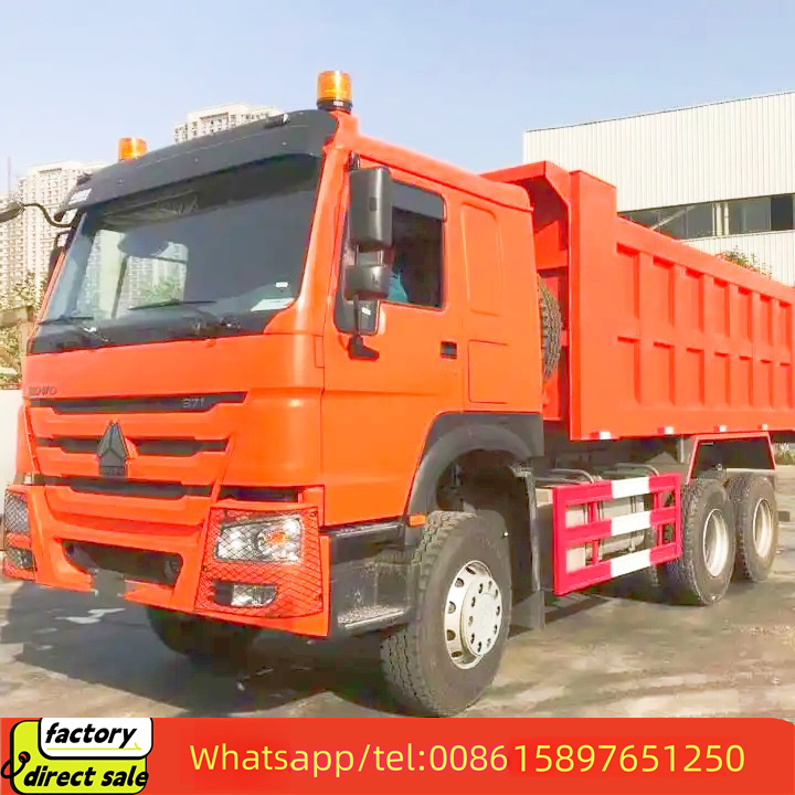 371HP Sinotruck Howo Used Coal Dump Truck 6*4 Mini Dumper Truck For Sale