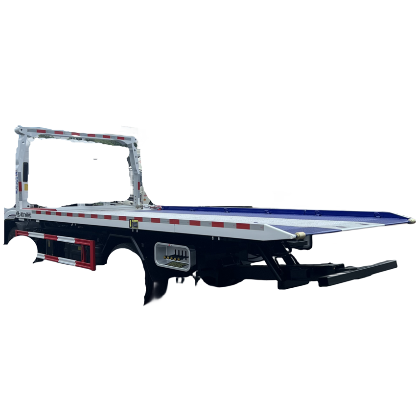 Goode quality manufacturer China tow truck wrecker 4ton bed for sale