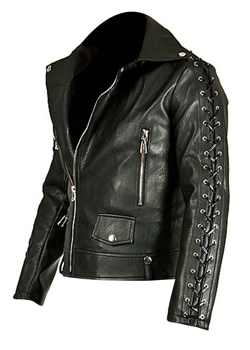 Oem Leather padded jackets gay Leather Uniform Bluf leather jackets