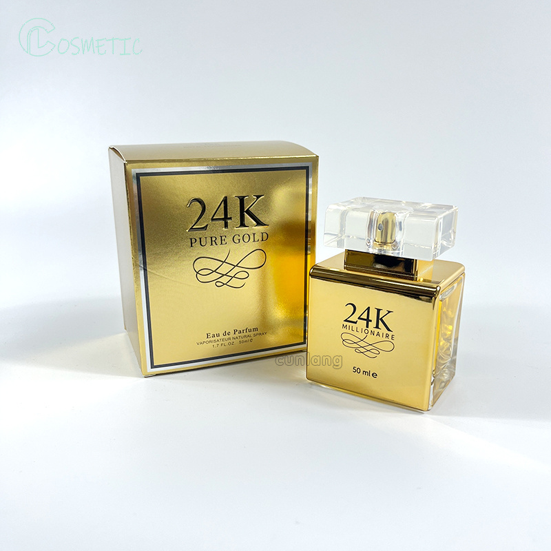 Factory Direct Sale 24K Gold Perfume Long Lasting Perfumes Fragrance Perfume For Women