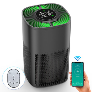 Air Purifier for Home Allergies Pets Hair in Bedroom H13 True HEPA Filter Air Cleaner Odor Eliminators Remover  Dust Smoke Mold