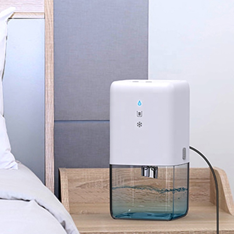 Dehumidifier Basement Bathroom Closet Moisture Absorber Manufacturer Supply Portable Mini Air Dehumidifier With Defrost Function