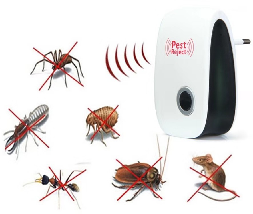 Hot Sale Portable Non-Toxic Indoor Plug In Ultrasonic Electronic Insect Repellent