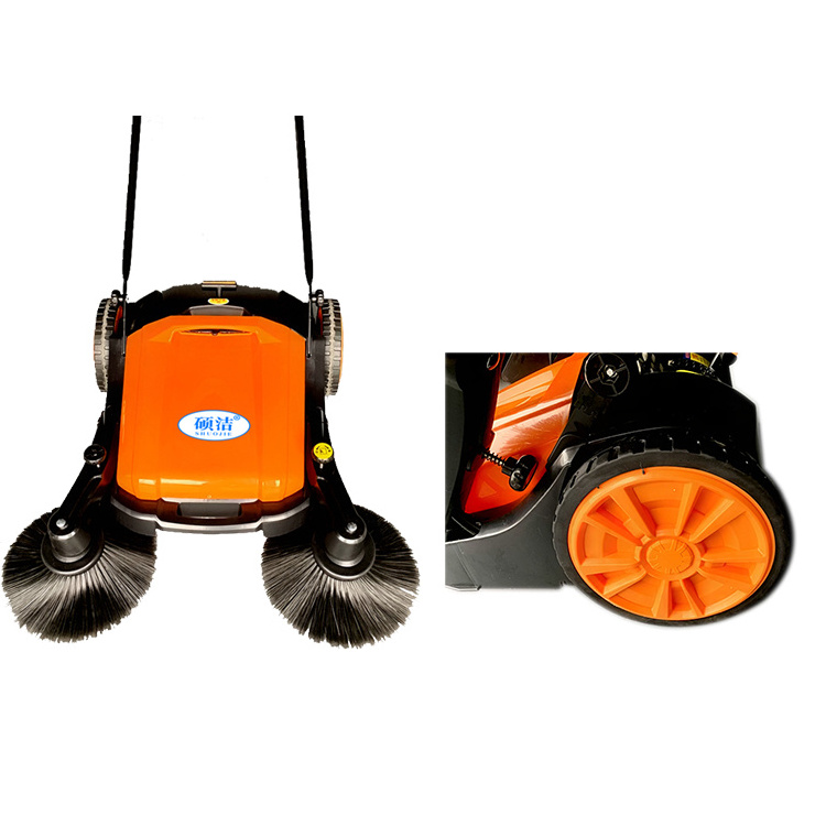 Street Road Floor Dust Cleaning sweeper Machine with Manual Hand Push