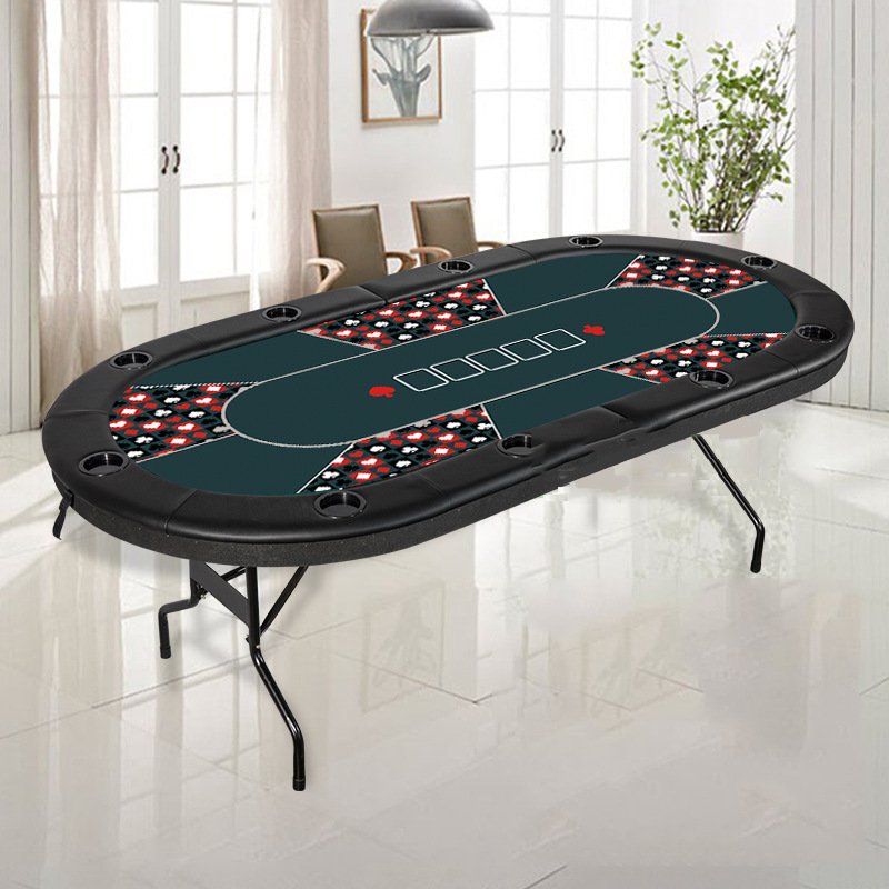 Custom Printed Natural Rubber Anti slip Desk Mahjong round Table Top Chess Poker Mat Manufacturer