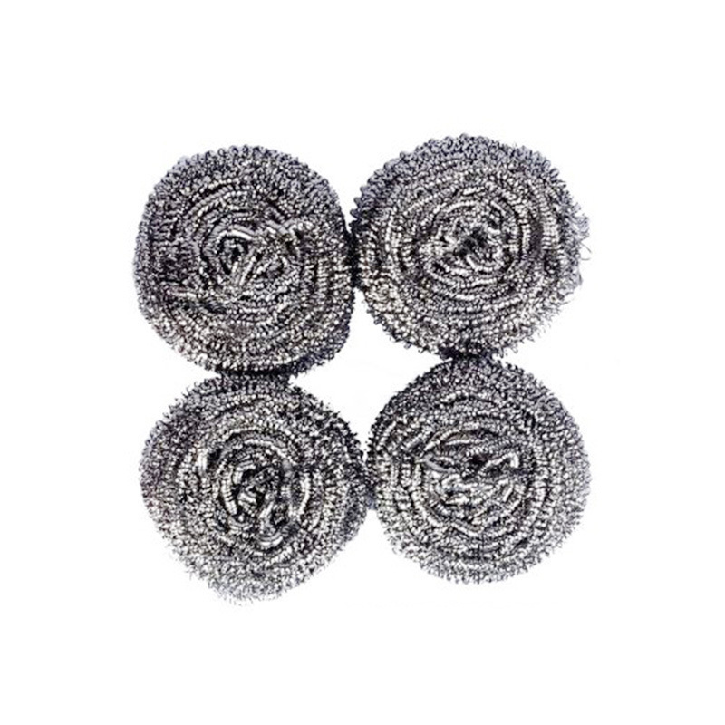 Stainless steel cleaning ball scrubber metal scourer