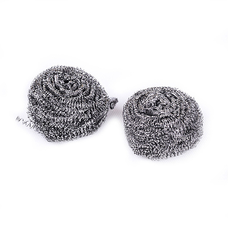 Stainless steel cleaning ball scrubber metal scourer