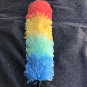 Wholesale multifunctional household items cleaning plastic soft magic feather duster