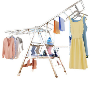 foldable over the sink kitchen storage 2 tier stainless steel clothes drying rack with shelves laundry clothes drying r