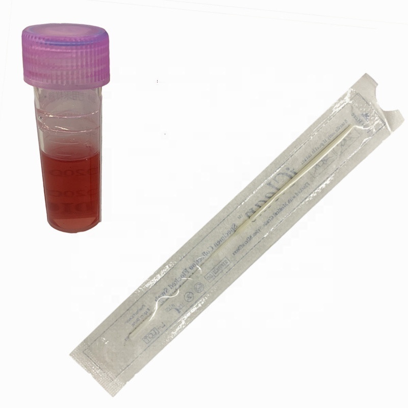 Nasal Nasopharyngeal Nylon Flocked Swab Rapid Antigen Test Kit For Nose, Preservation Solution Pcr Kit With Vtm Swab Stick