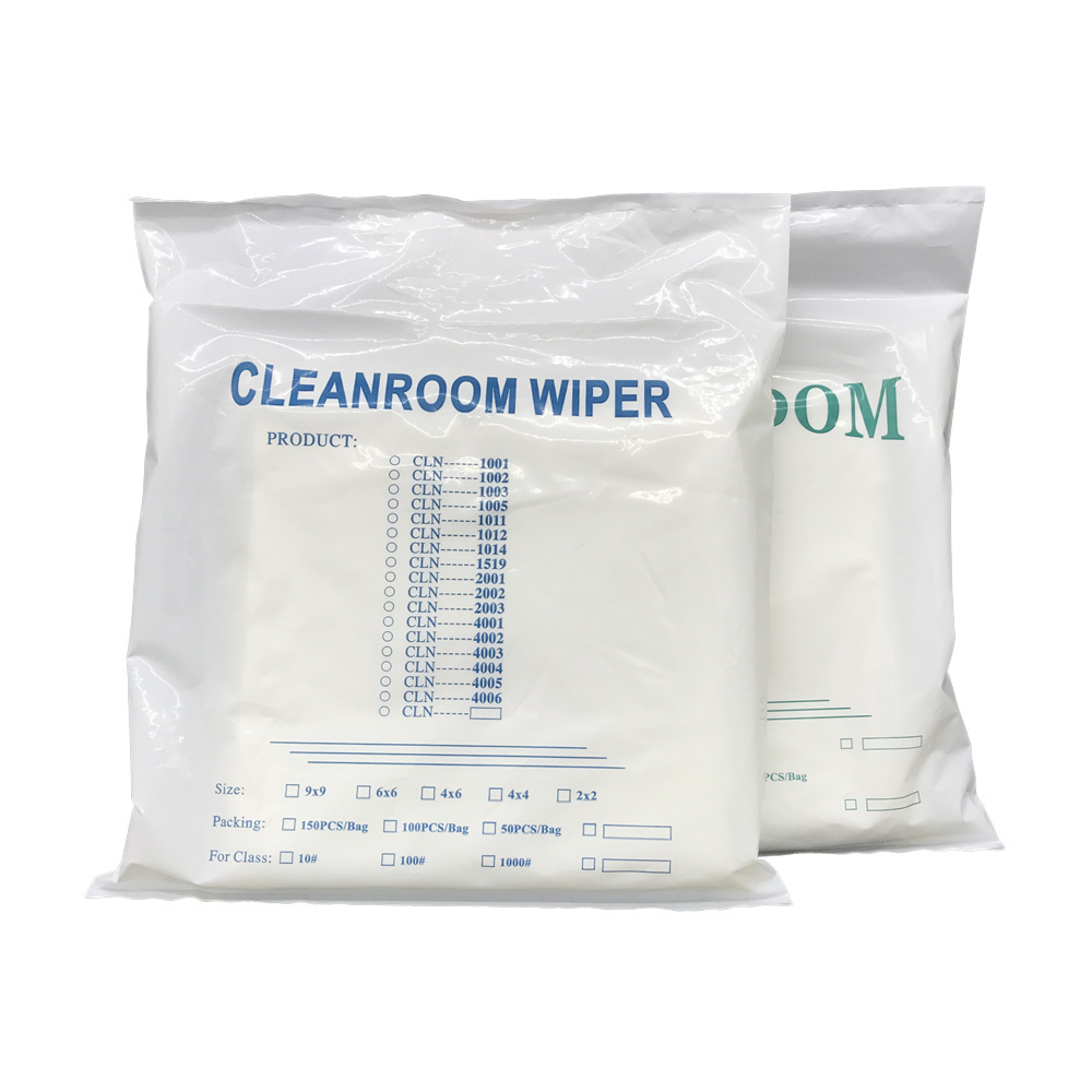 1009 Clean Room Wiper Laser Cut Lint Free Clean Room Wipers 140gsm 100% Polyester