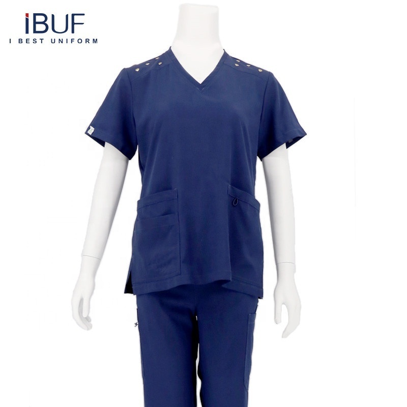 New Hospital Doctor Nurse Scrub Suit Work Wear Uniforms