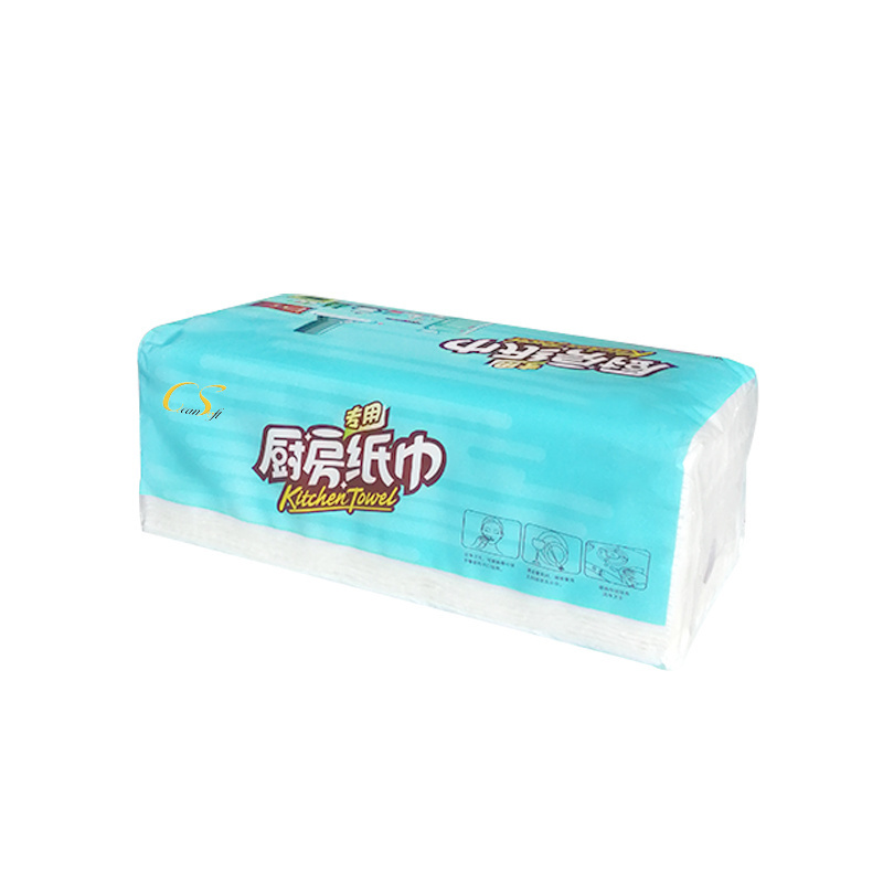 Custom  wood pulp kitchen paper high quality and more absorbent Kitchen paper towels